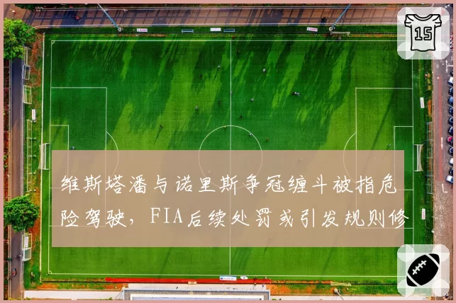维斯塔潘与诺里斯争冠缠斗被指危险驾驶，FIA后续处罚或引发规则修改