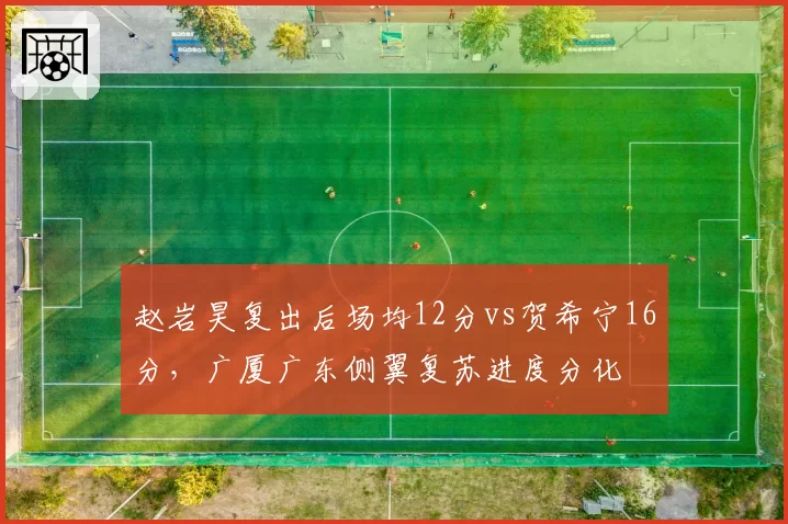 赵岩昊复出后场均12分vs贺希宁16分，广厦广东侧翼复苏进度分化